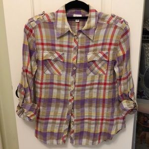 Anthropologie Flannel
